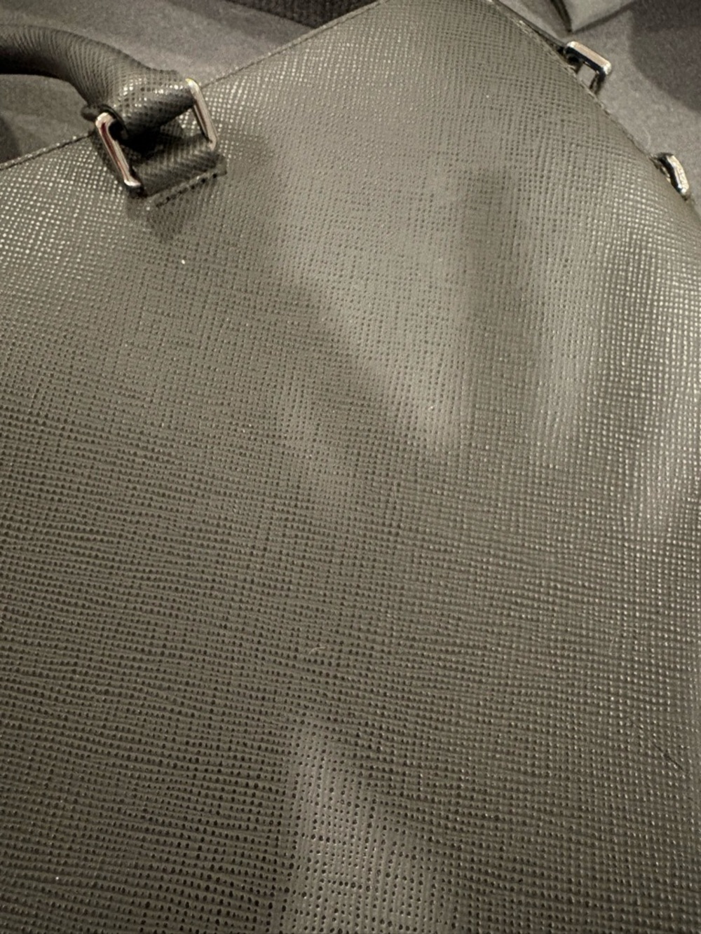 Michael Kors Black Saffiano Leather Briefcase with Shoulder Strap - Picture 13 of 13